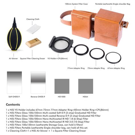 Nisi Filters 100Mm System Advance Kit | Imaginext