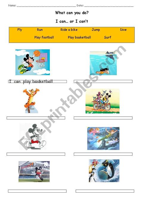 Can You Do Worksheet 的图像结果