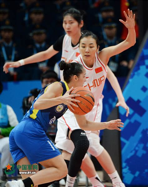 高清组图：28分大胜！中国女篮勇夺军运会金牌 - 中华人民共和国国防部