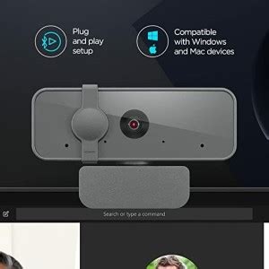 Lenovo 300 FHD 2.1 HD Webcam with Built-In Microphone USB Connectivity ...