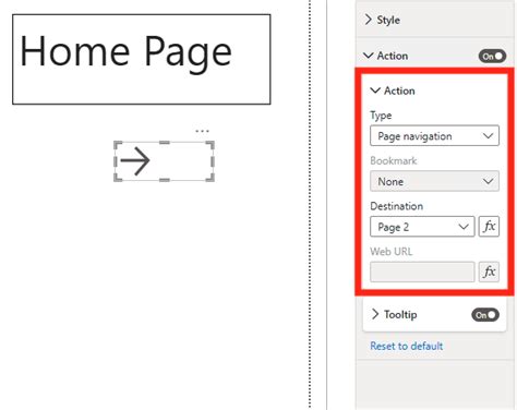 Image result for Using Buttons in Power Bi