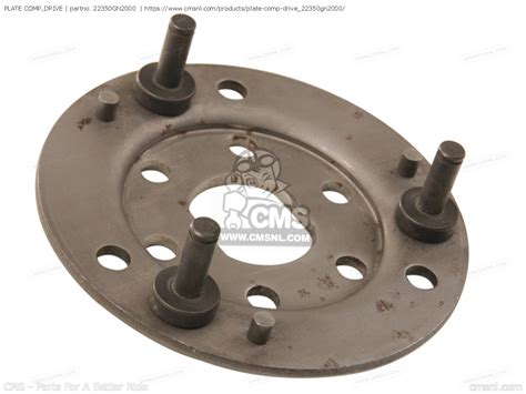 PLATE COMP.,DRIVE for PK50 WALLAROO 1992 (N) FRANCE - order at CMSNL