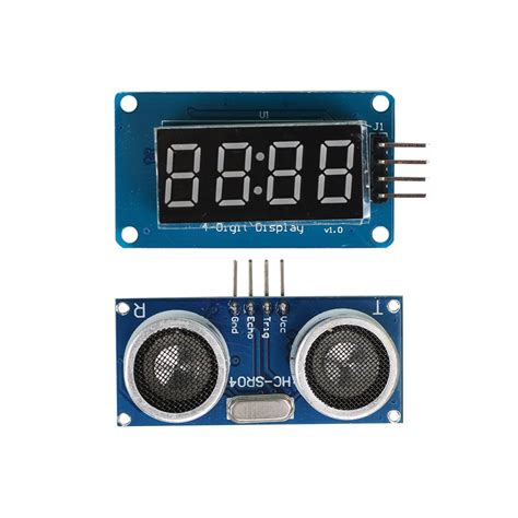 Buy HC-SR04 Ultrasonic Distance Measuring + Display Module for Arduino ...