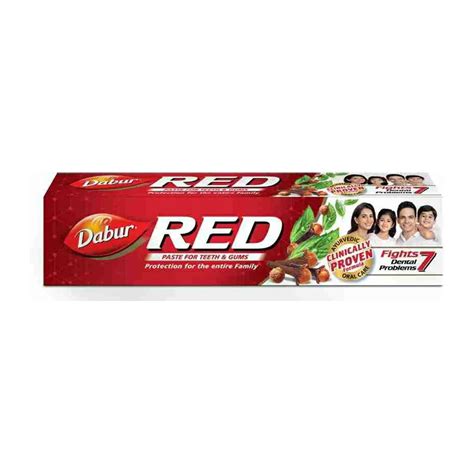 Dabur Red Toothpaste, 42 gm Price, Uses, Side Effects, Composition ...