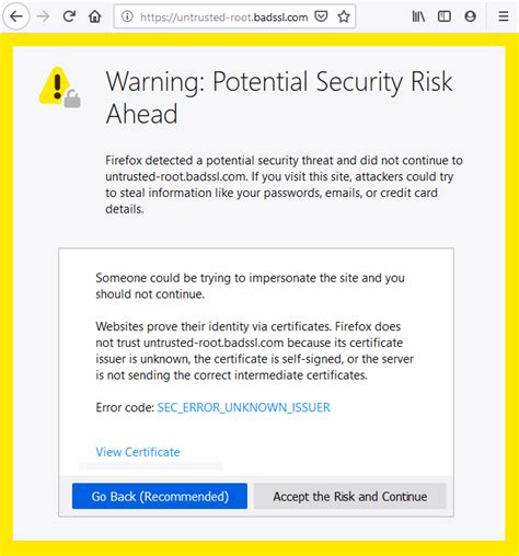 Image result for Error Code SEC Error Unknown Issuer