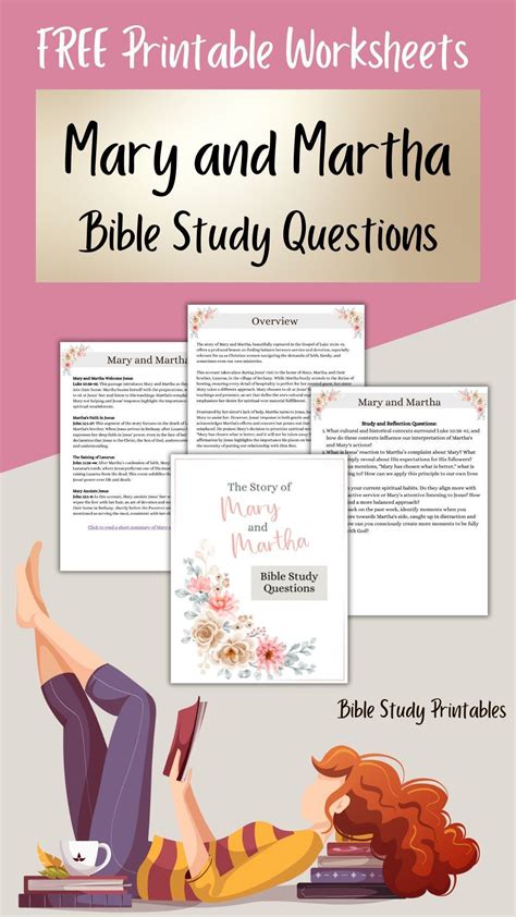 Mary and martha bible study lesson – Artofit