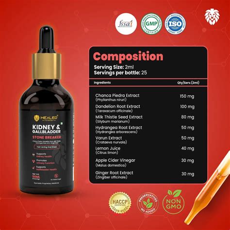 Kidney & Gallbladder Drops | 50ml | Herbal Cleanse | Healeo