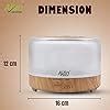 Allin Exporters DT-505LW Ultrasonic Cool Mist Humidifier with Wireless ...