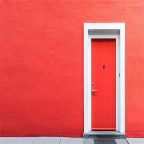 Modern Single Swing Door Design with Matte Finish