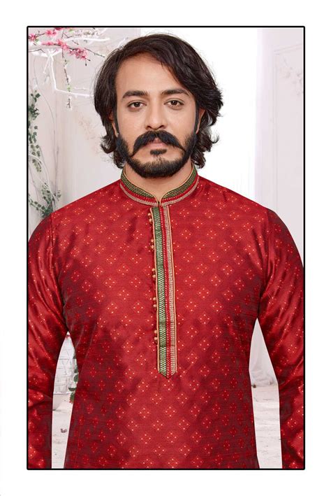 Indowestren Semi Cotton Kurta Pyjama – Sudarshansarees