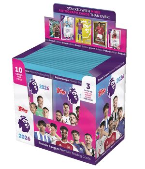 Topps Premier League 2026 Boxes & Prices | Fanter