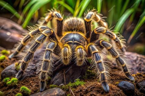 Grammostola Pulchripes Chaco Golden Knee Tarantula | Premium AI ...