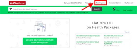 Download Reports from Medplus Diagnostics