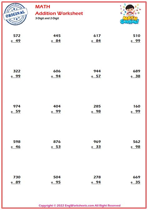 Image result for 3-digit Addition