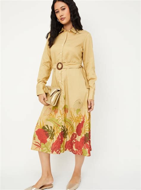 Buy Women Floral Print Shirt Dress Online at just Rs. 999.0 ...