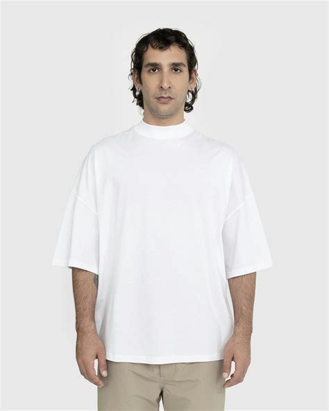 Jil Sander - Mock Neck T-Shirt White