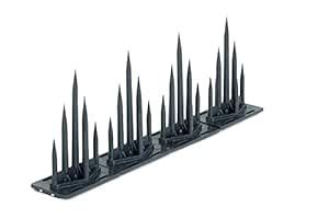 Anti Bird Plastic Spikes Black (24 pcs Set) for AC Balcony Railing ...