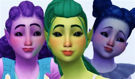 Image result for Alien with Cat Eyes Sims 4
