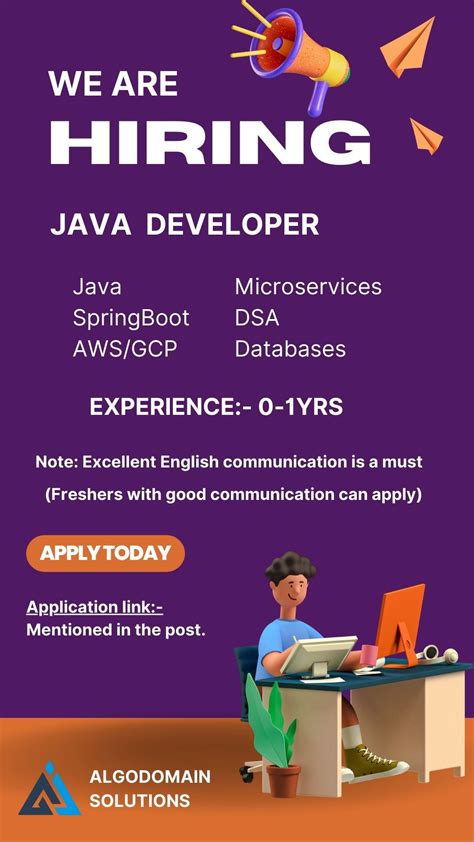 Image result for Java Openings Freshers