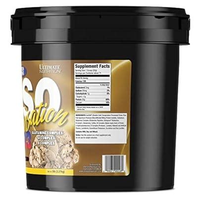Ultimate Nutrition Iso Sensation 93 with Glutamine, India | Ubuy