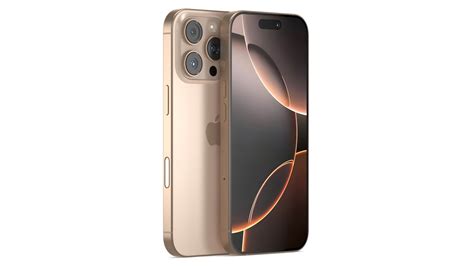 Apple iPhone 16 Pro Desert Titanium - 3D Model by frezzy