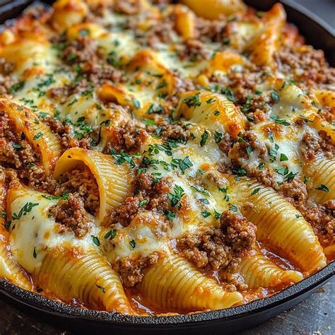 Creamy Ricotta Beef Stuffed Shells Pasta – Tasty Teresa