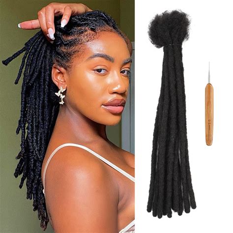 Buy 12 Inch Human Hair Dreadlock Extensions,100% Human Hair Loc ...