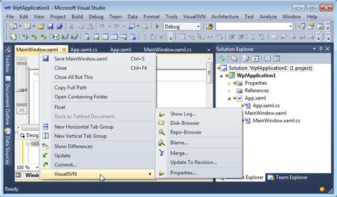 Image result for Visual Studio Menu