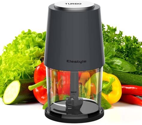 ELESTYLE Mini Chopper, Electric Food Processor with India | Ubuy