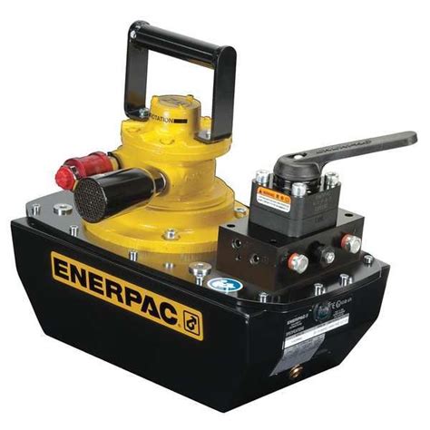Enerpac ZA4408MX, Two Speed, Air Hydraulic Pump 4/3 Manual Valve, 1.0 ...