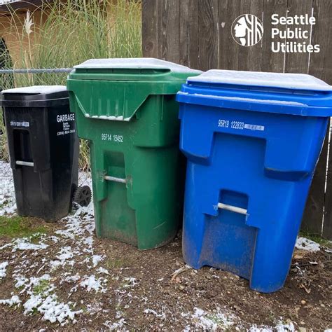 No garbage, recycling, or food/yard waste pickup today in Seattle due ...