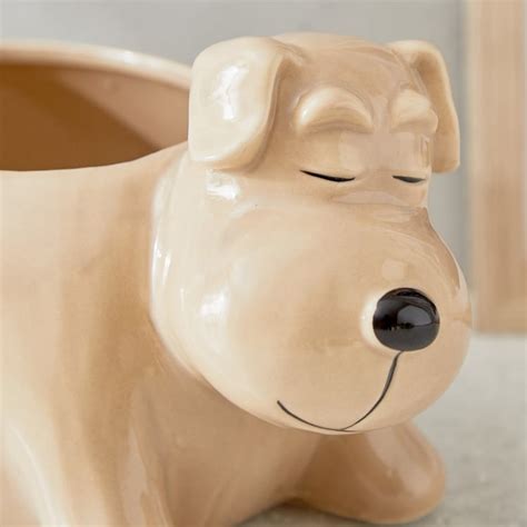 Buy Gloria Seasons Ceramic Dog Planter from Home Centre at just INR 499.0