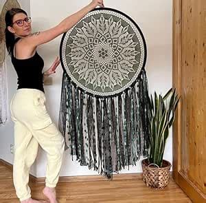 UVID18INCH Black Big Dream Catcher for Home DRECOR and IT CAN BE Used ...