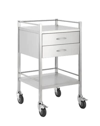 Stainless Steel Fabrication - Medical Stainless Steel Trolley - 50cm x ...