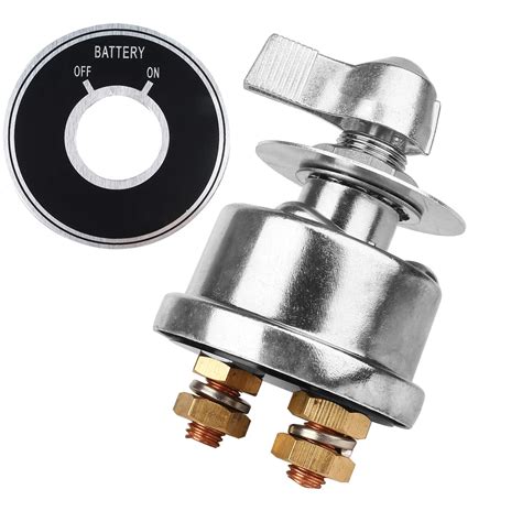 Buy High Current Battery Disconnect Switch 200 AMP Disconnect Switch ...