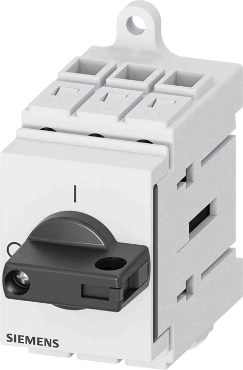 3LD3330-0TK11 Siemens | Siemens 3 Pole DIN Rail Isolator Switch - 40A ...