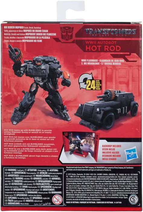 Buy Transformers Toys Studio Series 50 Deluxe The Last Knight Movie ...