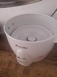 Buy Preethi Perfect RC 308 Rice Cooker, (White, 0.6L) Online at Low ...
