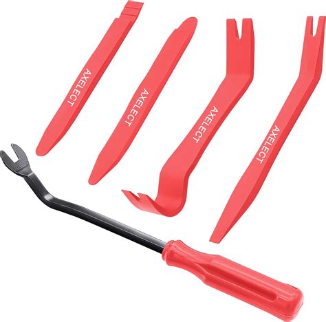 Amazon.com: GLK Auto Trim Removal Tool Set, 5pcs Plastic Pry Tool Kit, Auto Trim Tool, Prying ...