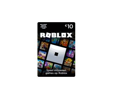 Roblox Gift Card €10: beste prijs - Tweakers