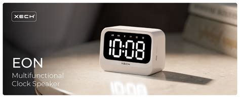 Alarm Clock for Tables and Bedroom | Eon Digital Clock – XECH