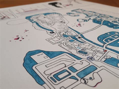 Buy Hand Drawn Gta Vice City Map Online in India - Etsy