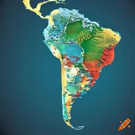 Map Of Brazil And Mexico