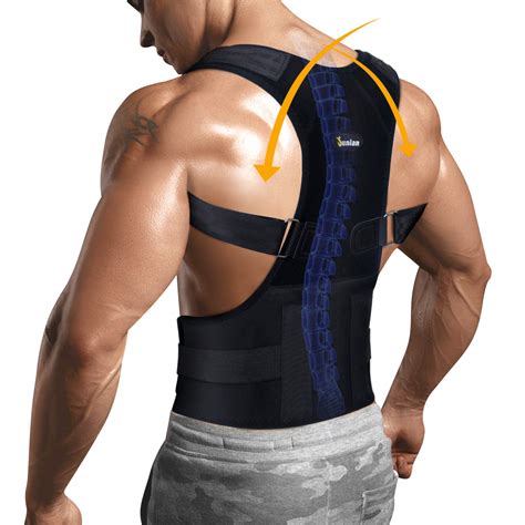 Buy Posture Corrector for Upper Back Pain Relief Lumbar Support ...