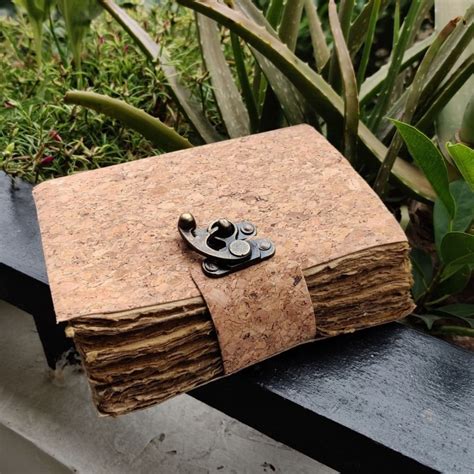 Cork & Recycled Paper Jumbo Journal by ONEarth – Brown Living™
