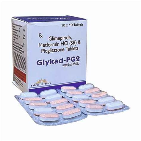 Glykad-PG2 Tablets Salveo Lifecare