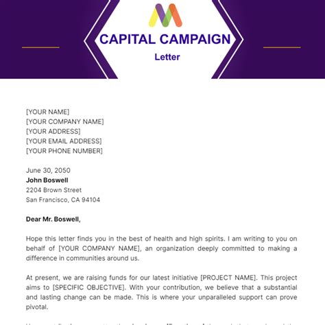 Campaign Letter Example 的图像结果