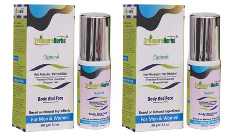 Buy Treasureherbs ISO Certified Hair Inhibitor | Permanent Body And ...