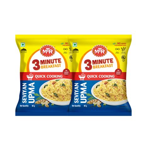 MTR 3 Minute Seviyan Upma (Buy One Get One Free) – Orkla India