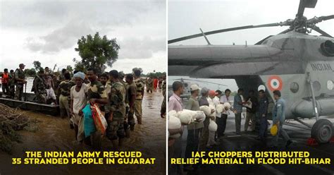 11 Times The Armed Forces Brought Relief To Areas Hit Hard By Disasters